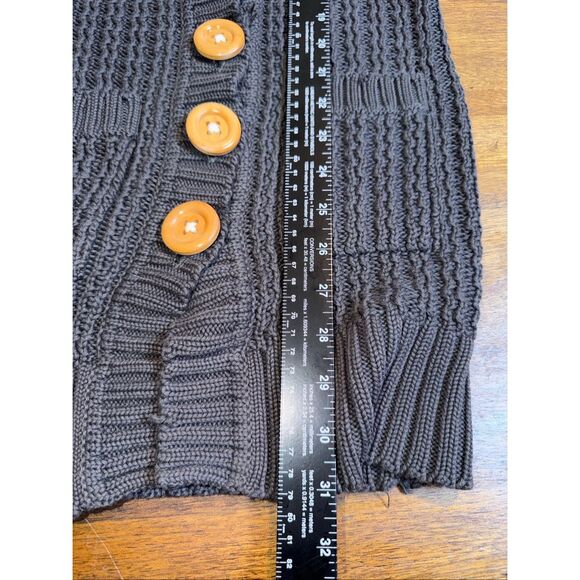 Project E Vintage Knit Long Cardigan Sweater - Picture 7 of 8